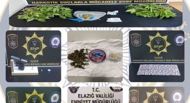 Elazığ'da sokak satıcılarına operasyon: 4 tutuklama