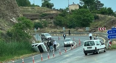 Elazığ'da trafik kazası: 1 yaralı