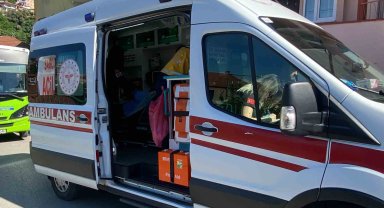 Elektrikli ısıtıcı yangın çıkardı, bir kişi dumandan etkilendi