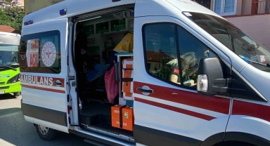 Elektrikli ısıtıcı yangın çıkardı, bir kişi dumandan etkilendi