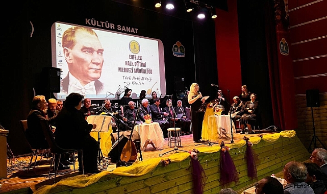 ERFELEK’TE TÜRK HALK MÜZİĞİ RÜZGARI ESTİ!