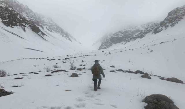 Erzincan'ın yüksek kesimlerine kar yağdı