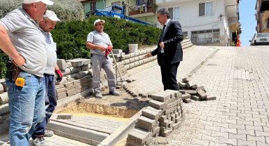 Eski İtfaiye Bayırına merdiven kolaylığı