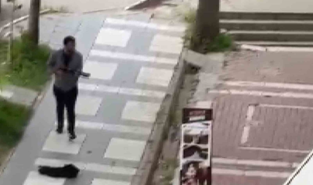 Eski sevgilinin tüfekle saldırısı kamerada: 2 ağır yaralı