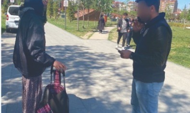 Eskişehir'de polis ekipleri büyük parklarda uygulama yaptı