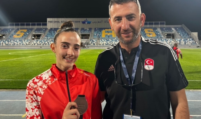 Eskişehirli atletizm sporcusu U23 Akdeniz Şampiyonası'nda 3'üncü oldu