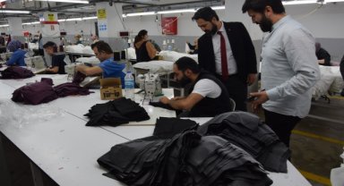 Espiye Müftüsü Gülbe tekstil işçilerini ziyaret etti