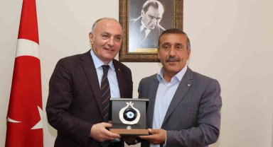 ETSO'dan Karacaya teşekkür ziyareti