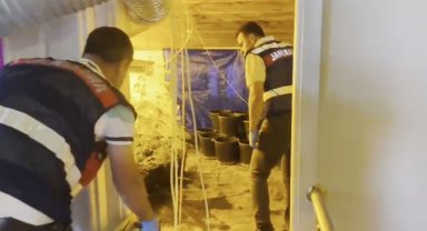 Ev değil uyuşturucu serası