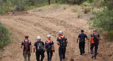 Fethiye'de kayıp kişiyi arama çalışması sürüyor