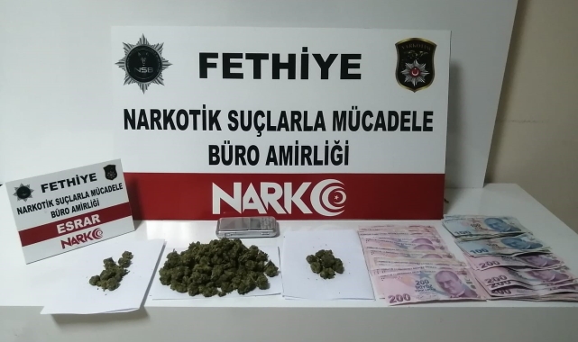Fethiye'de uyuşturucu operasyonu: 3 tutuklama