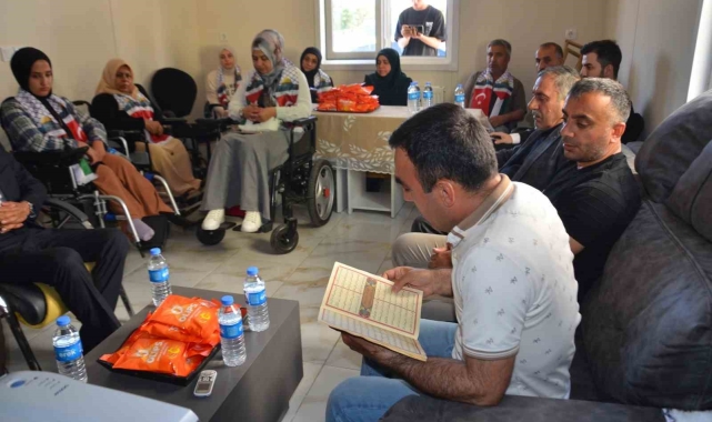 Filistin'de hayatını kaybedenler için Mevlid-i Şerif okutuldu