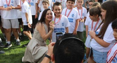 Filiz Başkan, başarılı sporcuları tebrik etti