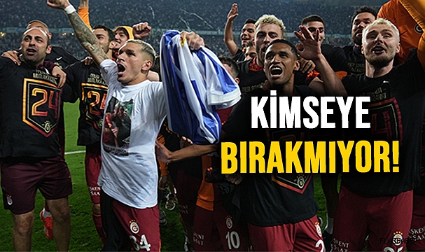 GALATASARAY, "GOL KRALLIĞI"NDA DA ZİRVEDE!