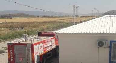 Gaziantep Büyükşehir itfaiye ekipleri mahsul nöbetinde