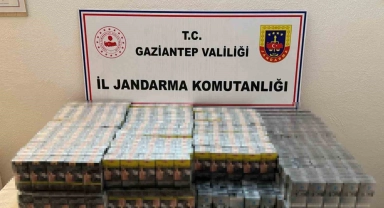 Gaziantep'te 1 milyon TL değerinde kaçak sigara ele geçirildi: 32 gözaltı