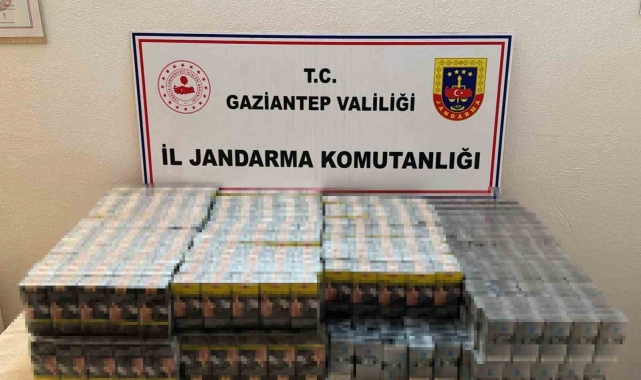 Gaziantep'te 1 milyon TL değerinde kaçak sigara ele geçirildi: 32 gözaltı