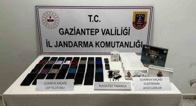 Gaziantep'te 2 milyon TL değerinde kaçak telefon ele geçirildi