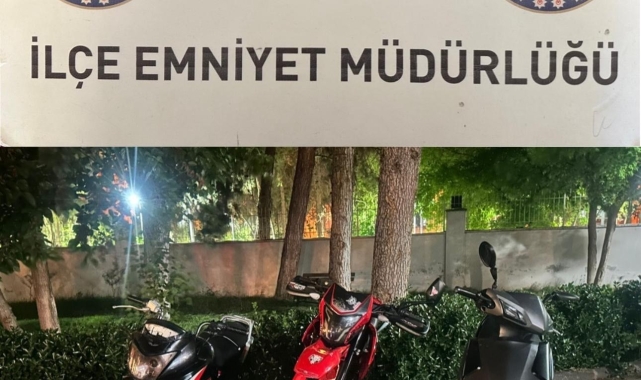 Gaziantep'te 3 motosiklet hırsızlığı şüphelisi yakalandı