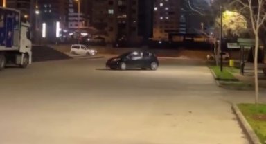 Gaziantep'te drift atan sürücüye 33 bin 739 TL ceza