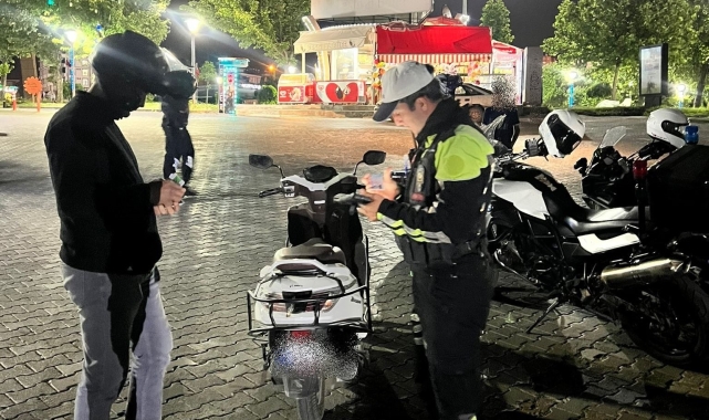Gaziantep'te parklarda şok huzur-güven uygulaması