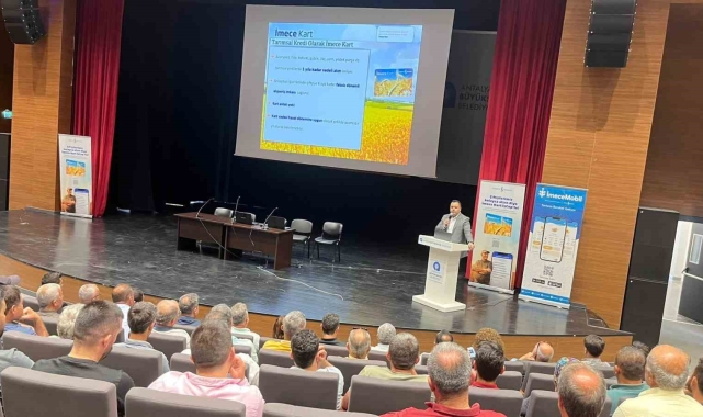 Gazipaşa'da çiftçilere özel panel
