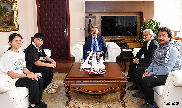 GERZELİ SPORCULARDAN SİNOPLU VALİYE ZİYARET!
