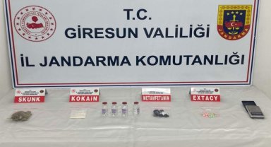 Giresun'da uyuşturucu operasyonlarında yakalanan 2 kişi tutuklandı