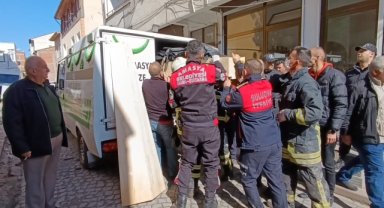 GÜNCELLEME - Amasya'da tarihi konakta çıkan yangın söndürüldü