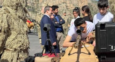 Hakkarili öğrencilere yerli ve milli savunma teknolojisi tanıtıldı