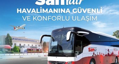 Havalimanı servis hizmetleri SAMAIR ile yapılacak