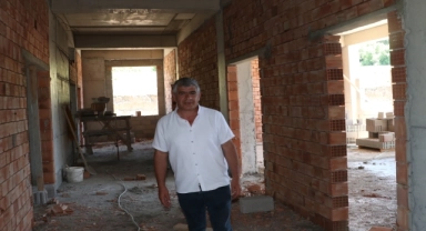 Havza'da TOBB 25 Mayıs Anaokulunun inşası devam ediyor