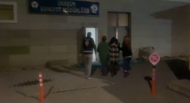 Hırsızlık yaptıkları iddiasıyla aranan 2 kadın Samsun'da suçüstü yakalandı