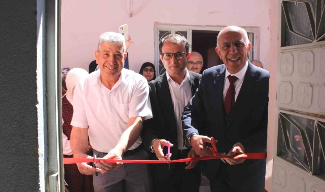 Hisarcık Hamamköy'de açılan giyim kurslarının yılsonu karma sergisi