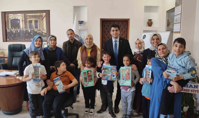 Hisarcık Kaymakamı Samet Bahar, özel öğrencilerle bir araya geldi