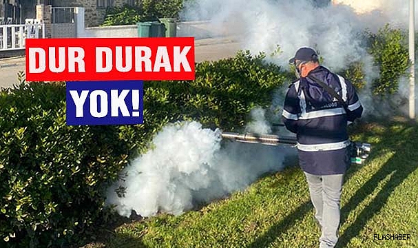 İLAÇLAMA ÇALIŞMALARI ARALIKSIZ SÜRÜYOR!