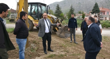 İnönü Belediyesi'nden ilçeye yeni bir park daha