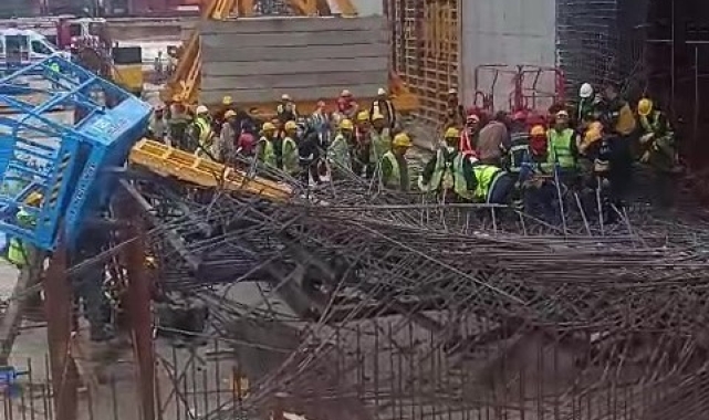 İşçi Bayramı'nda çalışırken demirlerin altında kaldılar: 3 yaralı