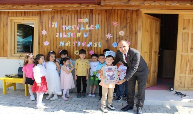 İskilip'te Ebussuud Efendi Kur'an Kursu'nda karne töreni yapıldı