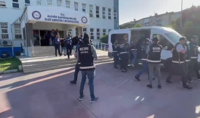 İzmir'deki yasa dışı silah ticaretine 7 tutuklama