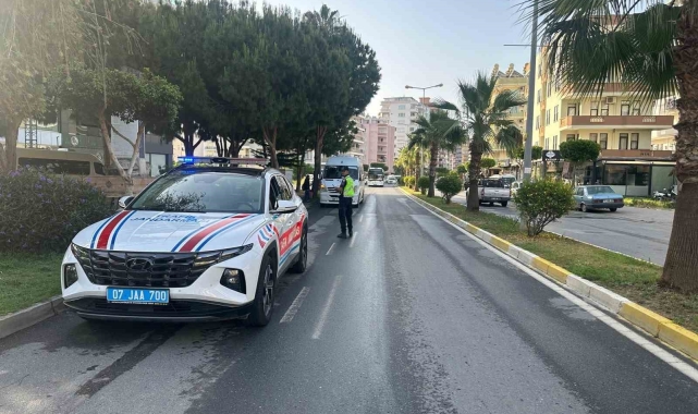 Jandarmadan 16 araca trafikten men cezası