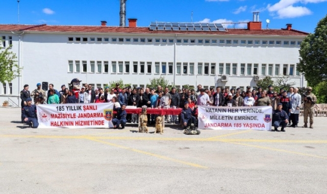 Jandarmanın kuruluşunun 185'inci yıl dönümü renkli etkinliklerle kutlandı