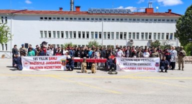 Jandarmanın kuruluşunun 185'inci yıl dönümü renkli etkinliklerle kutlandı