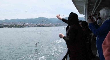 Kadınların vapur keyfi