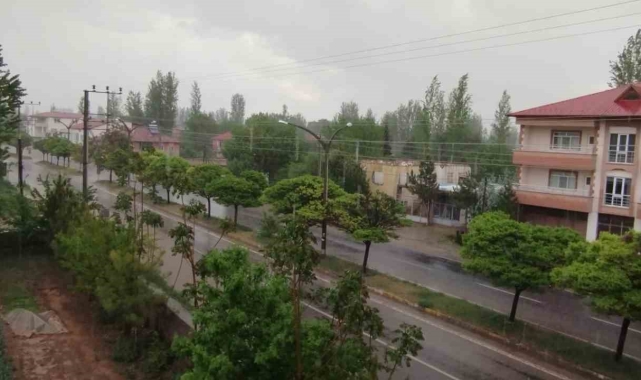 Kahramanmaraş'ta sağanak yağış etkili oldu