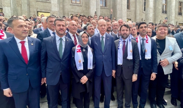 Karabük heyeti, AK Parti Grup Toplantısı'na katıldı