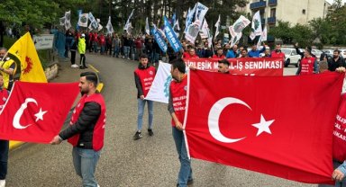 Karabük'te 1 Mayıs Emek ve Dayanışma Günü kutlandı