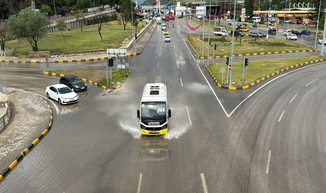 Karabük'te sağanak etkili oldu