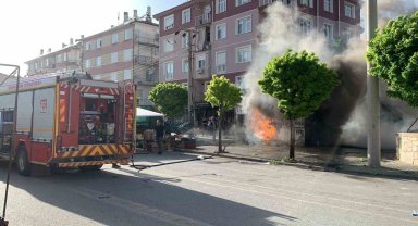 Karaman'da patlayan elektrik trafosu korkuttu