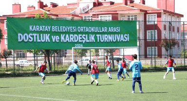 Karatay'da "3. Ortaokullar Arası Dostluk ve Kardeşlik Futbol Turnuvası"" başladı